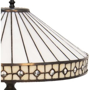 Lampada da tavolo Tiffany Ø 40x58 cm E27-max 2x60W