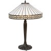 Lampada da tavolo Tiffany Ø 40x58 cm E27-max 2x60W