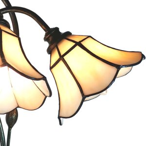 Lampada da tavolo Tiffany 46x28x63 cm 3x E14 max 25W