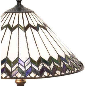 Lampada da tavolo Tiffany Ø 40x62 cm E27-max 2x60W