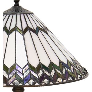 Lampada da tavolo Tiffany Ø 40x62 cm E27-max 2x60W