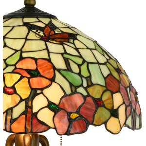 Lampada da tavolo Tiffany Ø 40x63 cm E27/2x60W -...