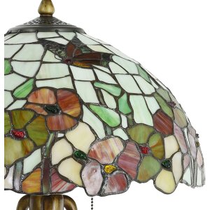 Lampada da tavolo Tiffany Ø 40x63 cm E27/2x60W - 5LL-5981