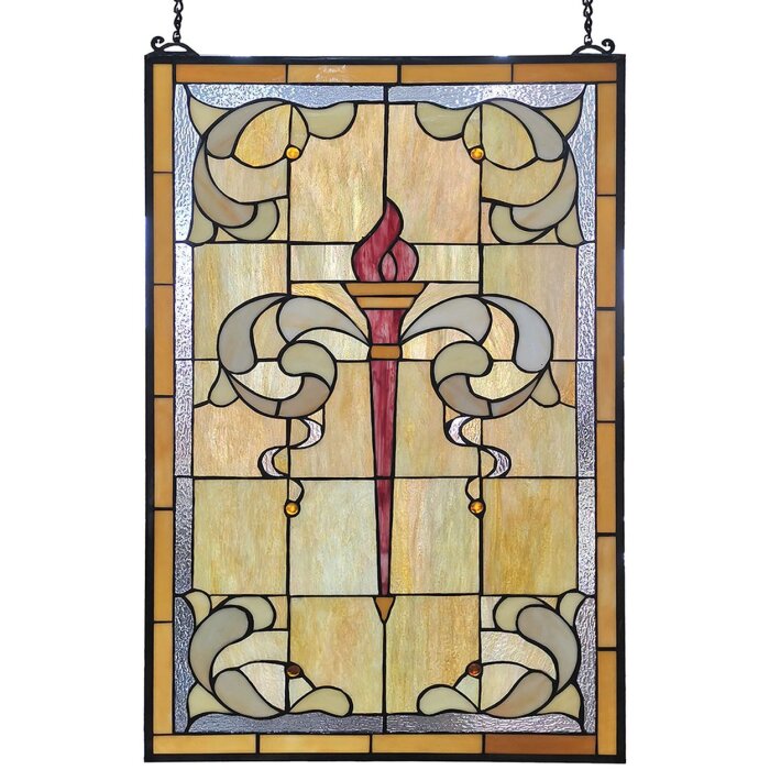 Finestra murale Tiffany 50x100 cm - 5LL-6022