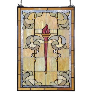 Finestra murale Tiffany 50x100 cm - 5LL-6022