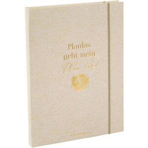 Taccuino a5 punteggiato Planless va il mio piano!