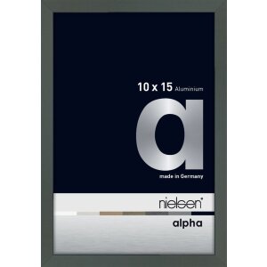 Cornice Nielsen in alluminio Alpha 10x15 cm platino