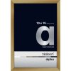 Cornice Nielsen in alluminio Alpha 10x15 cm ambra spazzolata