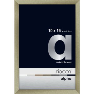 Cornice Nielsen in alluminio Alpha 10x15 cm in acciaio...