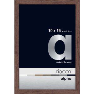 Cornice Nielsen in alluminio Alpha 10x15 cm luce...