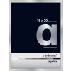 Cornice Nielsen in alluminio Alpha 15x20 cm argento
