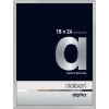 Nielsen Cornice in alluminio Alpha 18x24 cm argento opaco
