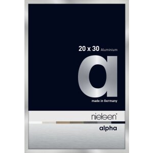 Cornice Nielsen in alluminio Alpha 20x30 cm argento