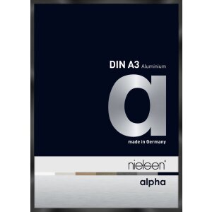 Cornice Nielsen in alluminio Alpha 29,7x42 cm anodizzato...