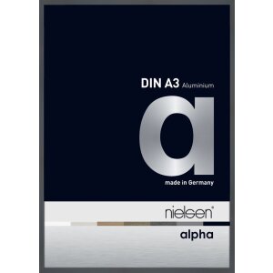 Cornice Nielsen in alluminio Alpha 29,7x42 cm grigio...