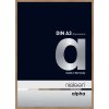 Cornice Nielsen in alluminio Alpha 29,7x42 cm rovere