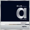 Cornice Nielsen in alluminio Alpha 30x30 cm argento