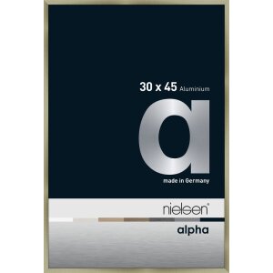 Cornice Nielsen in alluminio Alpha 30x45 cm in acciaio...