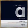 Nielsen Cornice in alluminio Alpha 40x40 cm ambra spazzolata