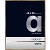 Cornice Nielsen in alluminio Alpha 40x50 cm ambra spazzolata