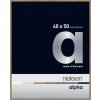 Cornice Nielsen in alluminio Alpha 40x50 cm rovere