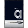 Cornice Nielsen in alluminio Alpha 40x60 cm anodizzato nero lucido