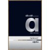 Cornice Nielsen in alluminio Alpha 40x60 cm rovere
