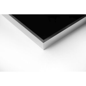 Cornice Nielsen in alluminio Alpha 50x60 cm argento
