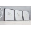 Nielsen Cornice in alluminio Alpha 50x60 cm rovere bianco
