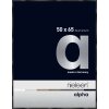 Cornice Nielsen in alluminio Alpha 50x65 cm anodizzato nero lucido