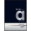 Cornice Nielsen in alluminio Alpha 50x70 cm anodizzato nero opaco