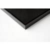 Cornice Nielsen in alluminio Alpha 59,4x84,1 cm anodizzato nero lucido
