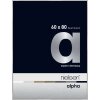Cornice Nielsen in alluminio Alpha 60x80 cm argento opaco