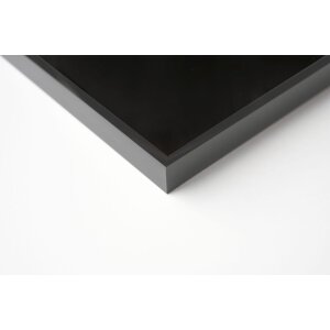 Cornice Nielsen in alluminio Alpha 60x80 cm grigio scuro lucido