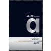 Cornice Nielsen in alluminio Alpha 60x90 cm anodizzato nero lucido