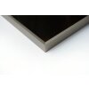 Cornice Nielsen in alluminio Alpha 70x90 cm in acciaio inox spazzolato
