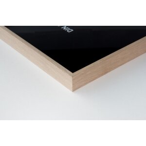 Cornice Nielsen in alluminio Alpha 70x90 cm rovere