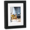 Cornice Niki 20x20 cm nero