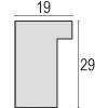 Cornice Niki 40x60 cm nero