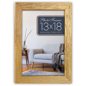 Cornice di legno Lienz 30x45 cm oro