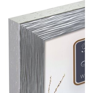 Cornice di legno Lienz 30x45 cm argento