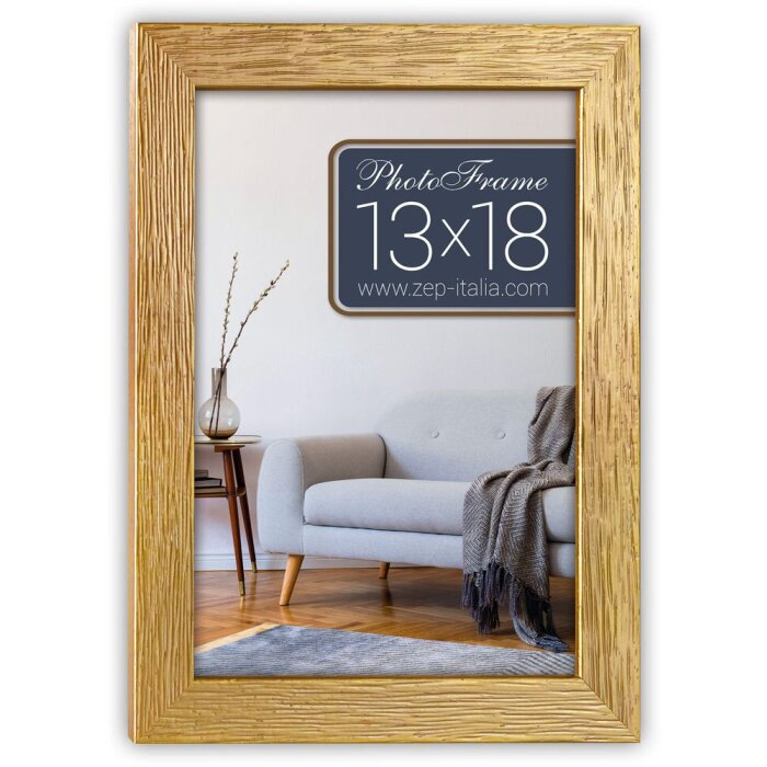 Cornice di legno Lienz 15x20 cm oro