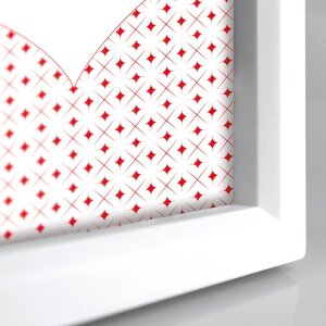 ZEP Cornice doppia Madeira 2 foto 10x15 cm bianco
