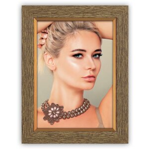 Cornice Quentin 13x18 cm marrone