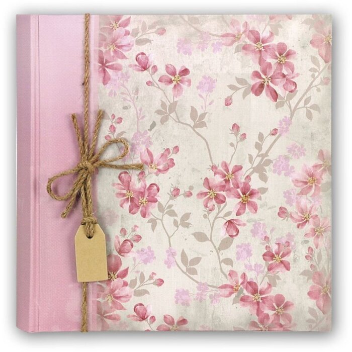 Album fotografico ZEP Garden 32x32 cm rosa 100 pagine bianche