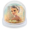 ZEP PG554 Palla glitterata oro 6,5x6,2 cm
