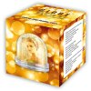 ZEP PG554 Palla glitterata oro 6,5x6,2 cm