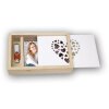 Scatola fotografica in legno Love USB + foto