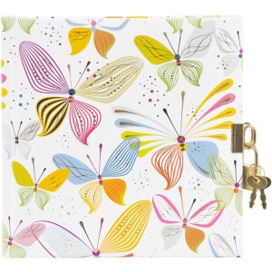 Diario Farfalle virtuali 16,5x16,5 cm