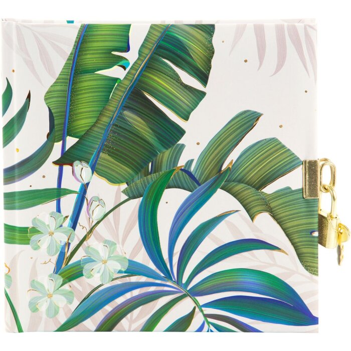 Goldbuch Diario Tropicale Bianco 16,5x16,5 cm 96 pagine bianche